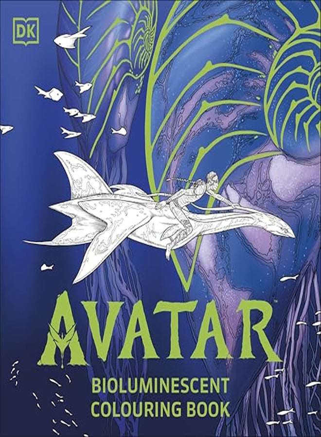 Avatar Bioluminescent Colouring Book The Officially Licensed Glow In The Dark Colouring Book